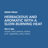 Spiceology Greek Freak Mediterranean Seasoning, 80 oz
