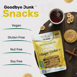 West Food Brands Real Banana Flavor Cinnamon Sugar Cookie Mix - Gluten Free Cookie Mix, Allergen Free & No Artificial Sweeteners - Natural Ingredients Cinnamon Cookies (1 Pack, 12 Cookies)