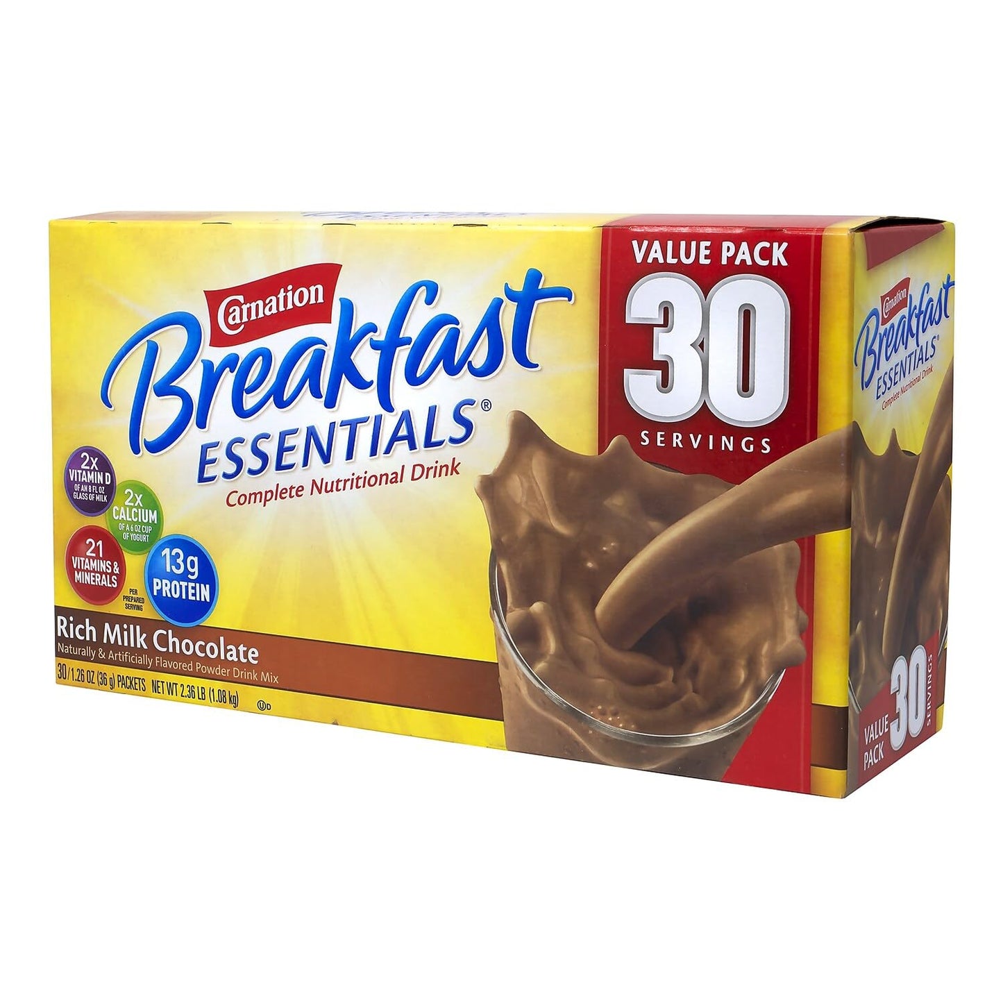 Carnation Breakfast Essentials, Pack Of 30