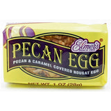 Elmer Pecan Eggs - Pack of 24 - Pecan and Caramel Covered Nougat Egg - Perfect for Easter Baskets and Egg Hunts - Great for Sharing