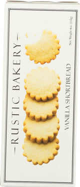 Rustic Bakery, Cookie Vanilla Shortbread, 4 Ounce