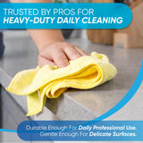 Microfiber Wholesale Cleaning Cloths | 12 Pack | 11" x 11" Reusable Towels, Wash Rags, Dust Cloth, All-Purpose: Kitchen, Dish, Cars, Shop, Glass