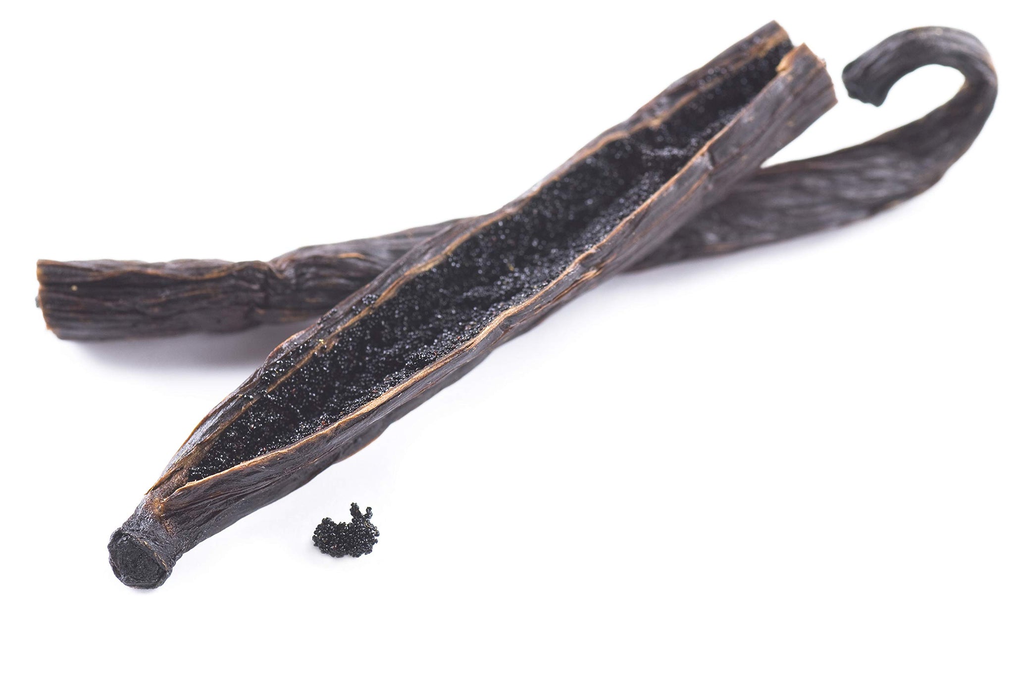 25 Vanilla Beans - Whole Gourmet Grade A Pods for Baking, Homemade Extract, Brewing, Coffee, Cooking - Tahitian