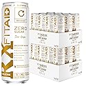 FITAID RX Zero, Creatine Monohydrate, 5 Calories, Keto-Friendly Post-Workout Recovery Drink, BCAAs, L-Glutamine, Turmeric, Electrolytes, B-Complex, 12