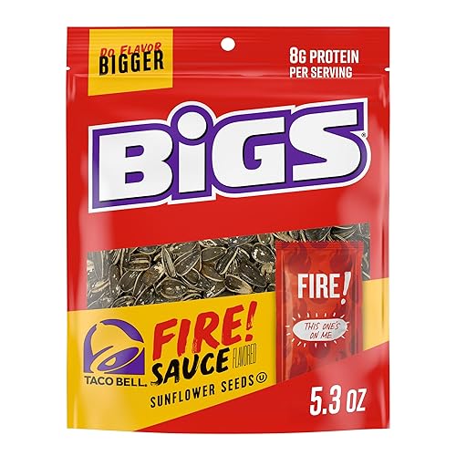 BIGS Sunflower Seeds, Fire Flavor, 5.35 oz.