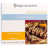 Weight Loss Systems Protein Bar - Caramel Cocoa (7/Box) - Aspartame, Wheat and Gelatin Free
