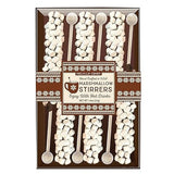 Melville Candy Hot Chocolate Stirrers Gift Set - For Hot Cocoa, Coffee, Tea, Stocking Stuffers, Holiday Gift Idea - Made in USA, Individually Wrapped