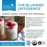 Bluebird Grain Farms Organic Cracked Farro Porridge, 12 Oz.