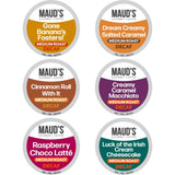 Maud's Flavored Decaf Coffee Pods Variety Pack, 24 ct, 6 Assorted Roasts & Flavors, Decaf Medium Roast Coffee in Single Serve Pods - 100% Arabica