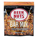 BEER NUTS Habanero Hot Bar Mix - Party Size Fiery Snack Food - Salty Spicy Roasted Peanuts, Cajun Sesame Sticks, Hot Flaming Roasted Corn, Nacho Corn
