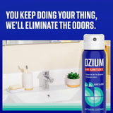 Ozium 3.5 Oz. Air Sanitizer & Odor Eliminator for Homes, Cars, Offices and More, Outdoor Essence Scent, 2 Pack