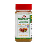 GEENAFOODS SMOKY HONEY JALAPENO GILL RUB flavorful blend Powder with pure Jalapeno powder and and Dehydrated honey ,Sweet Heat for chicken , meat