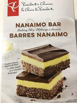 President's Choice Nanaimo Bar Baking Mix 740g {Imported from Canada} - Pack of 2