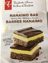 President's Choice Nanaimo Bar Baking Mix 740g {Imported from Canada} - Pack of 2