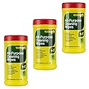 RTS Companies Inc All Purpose Cleaning Wipes, Citrus Scent, Biodegradable, Multi-Surface, 90 Wipes (3 Pack)