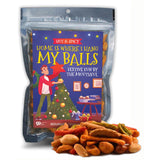 Christmas Balls Trail Mix Spicy Snacks for Men Christmas Lovers Gift Basket Filler Xmas Ideas Mens Stocking Stuffers Spicy Sriracha