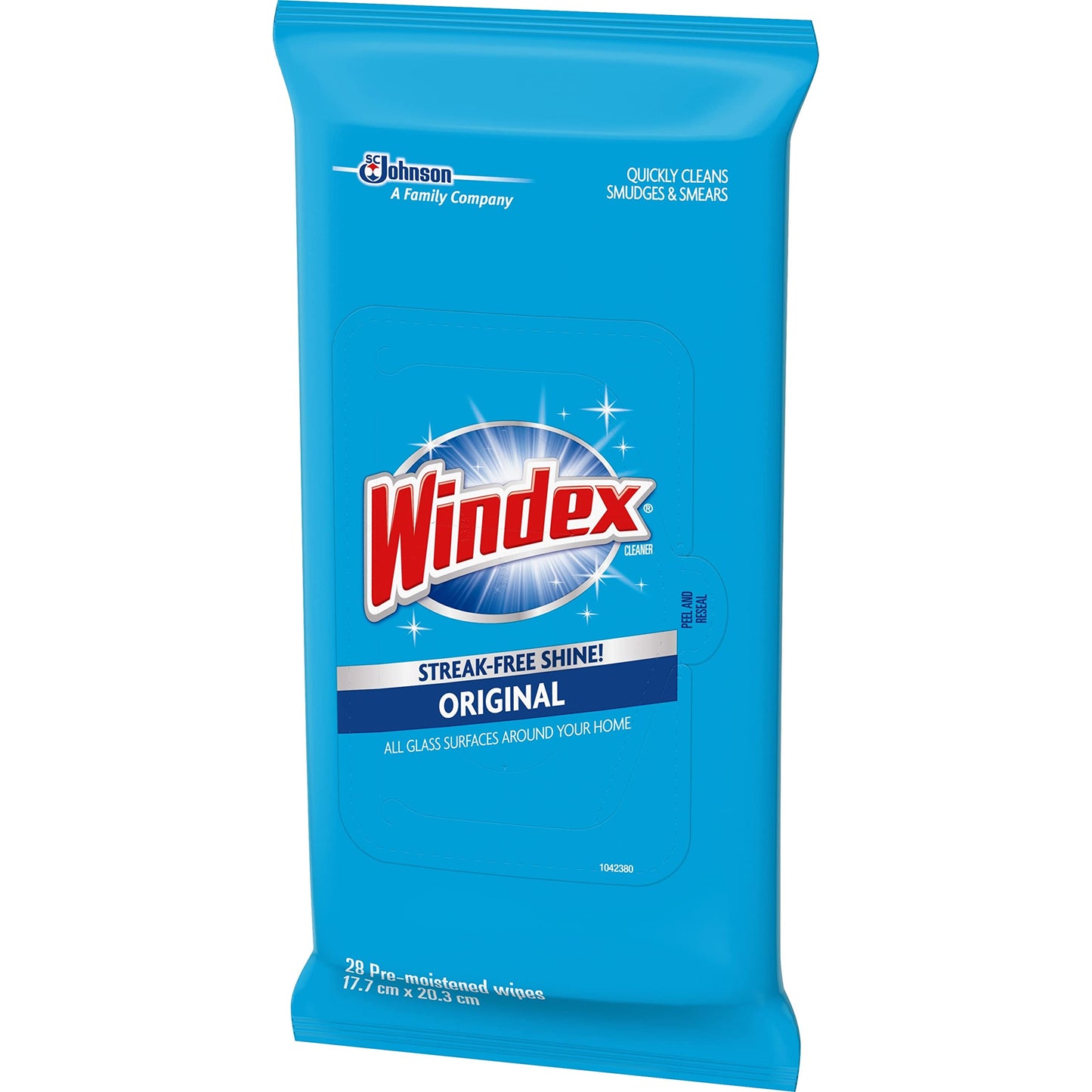 Windex 70232 Original Windex Glass & Surface Wipes 28 Count