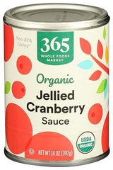 365 by Whole Foods Market, Organic Jellied Cranberry Sauce, 14 Ounce