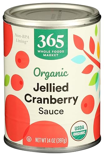 365 by Whole Foods Market, Organic Jellied Cranberry Sauce, 14 Ounce