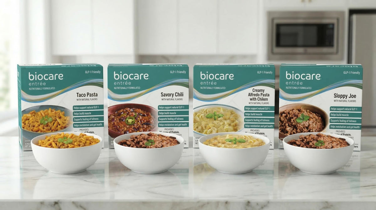 Biocare Sloppy Joe High-Protein Entrée, 35g Protein, with Collagen Peptides, Fiber and Probiotics, 5 Count