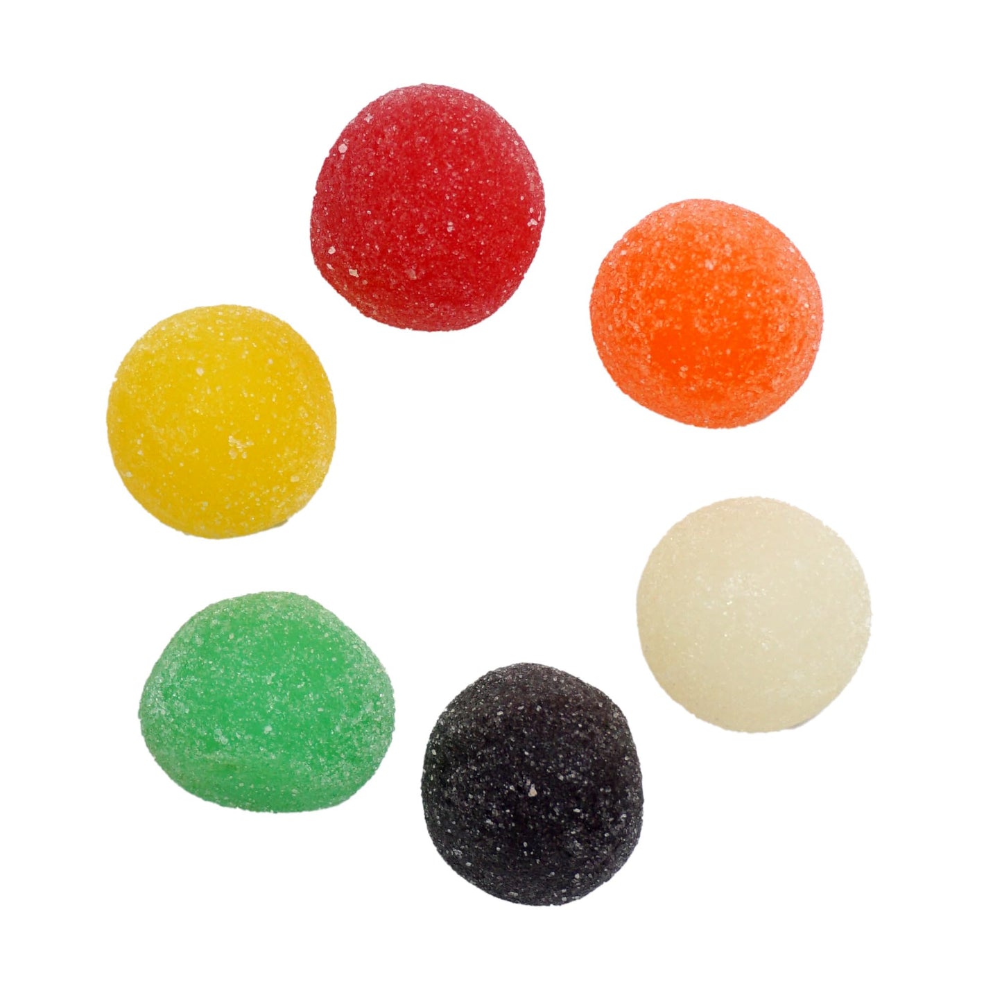 Gummy Drops, 1 Pound Bulk Bag, Jumbo Giant Gum Drops Candy, The Hampton Candy Company