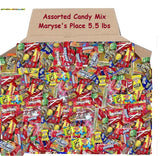 ASSORTED VARIETY BULK CANDY MIX, 5.5 LB of Assorted Individually Wrapped, Candy Mix, Skittles, Starburst, Haribo, Jolly Ranchers and More for Pinata
