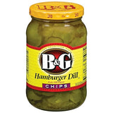 B&G Hamburger Dill Chips, 16 Ounce