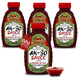 Ah-So Chinese-Style BBQ Sauce, Red Rib - 4 Pack (4 × 15 oz) | Sweet & Tangy Spare Rib Marinade & Glaze for Pork, Chicken, Wings & Stir-Fry; Classic