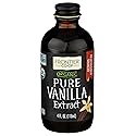 Frontier Co-op Organic Pure Vanilla Extract, 4 fl oz - For Coffee, Syrups, and Baking
