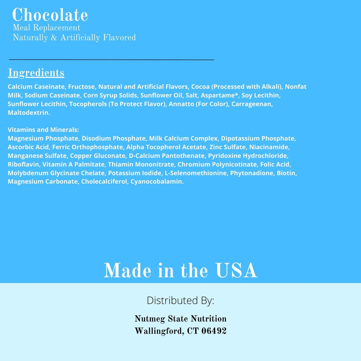 3 Box Value Pack (21 Servings) Nutmeg State Nutrition High Protein Meal Replacement Weight Loss Shake/Low-Carb Diet Shakes & Pudding Mix (15g Protein)
