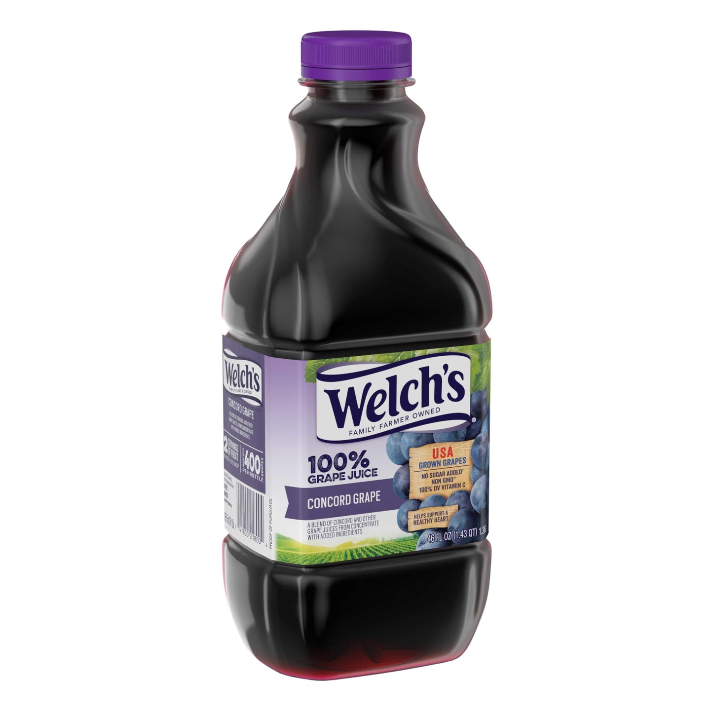 Welch's Grape Juice, 46 oz - Pk of 8