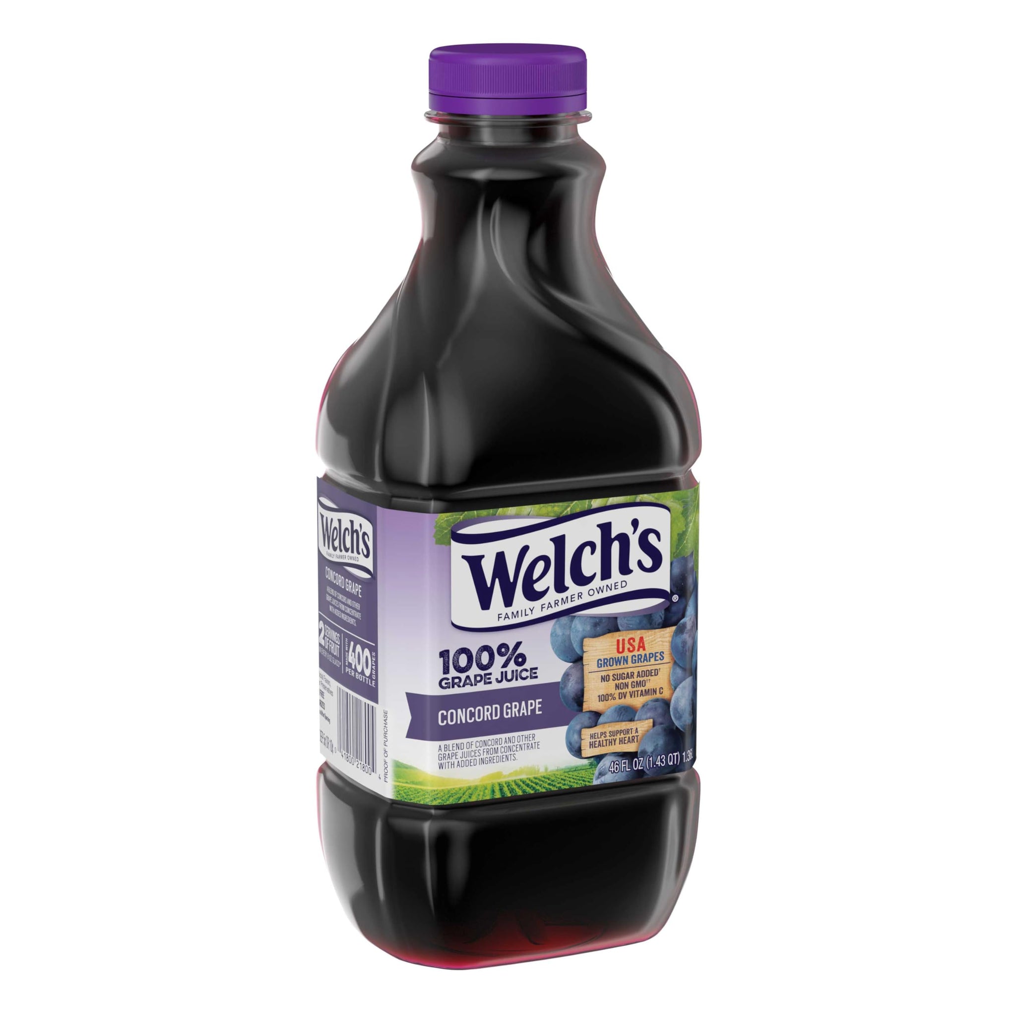 Welch's Grape Juice, 46 oz - Pk of 8