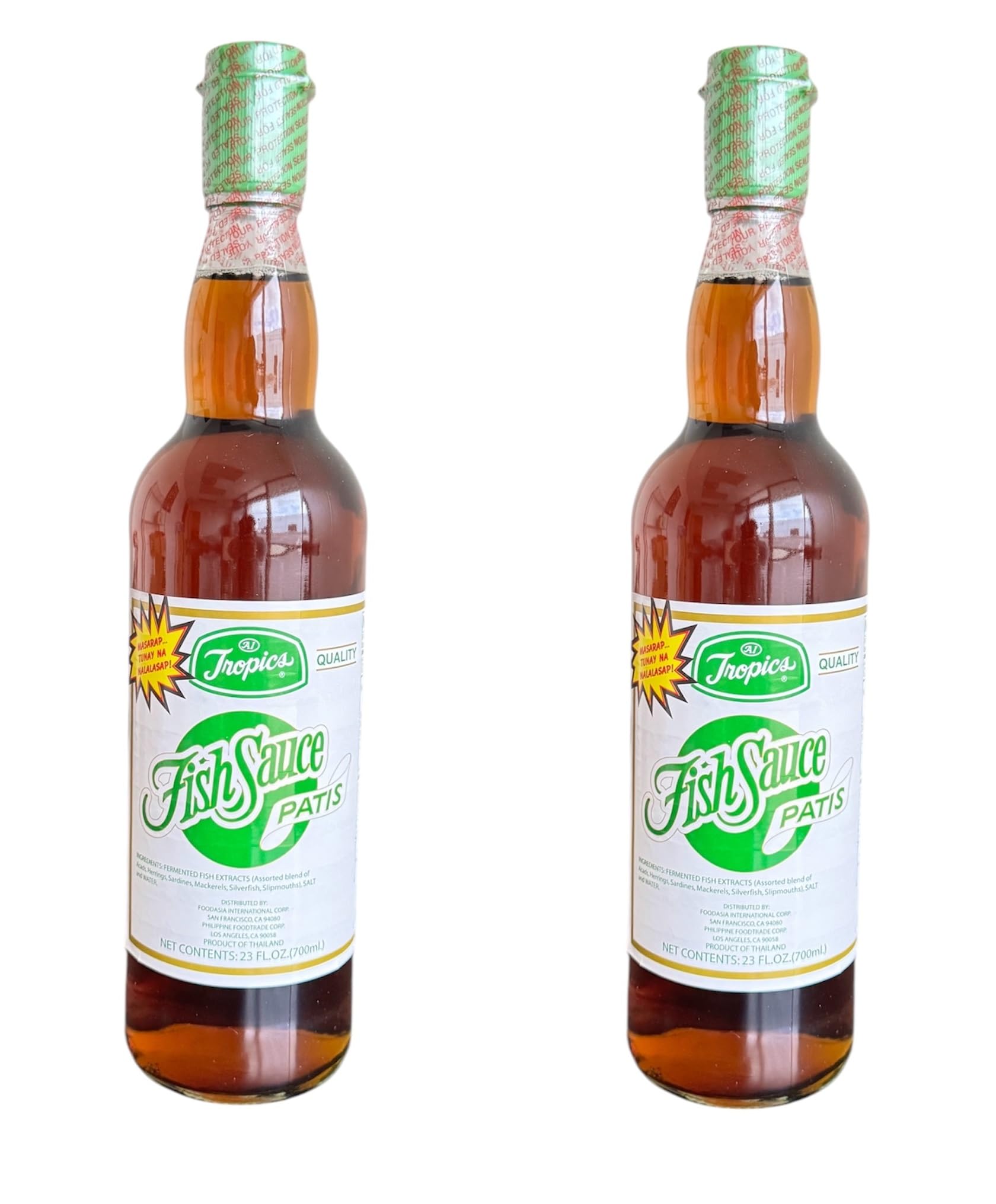 AquaNation Listing For Tropics Fish Sauce Thai Patis 23 fl oz - Authentic Filipino Seasoning for Cooking, Marinades, Soups & Dipping - Bold Umami