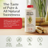 Kelly's Delight: All Natural Liquid Cane Sugar 16oz (473ml)