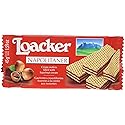 Loacker Napolitaner Hazelnut Cream Filled Wafer 45g (Pack of 25)