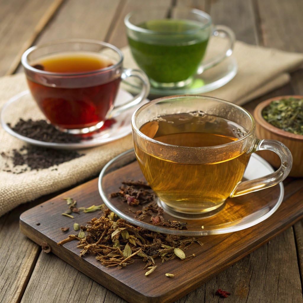 Tiesta Tea - Discovery Sampler Dry Flight Set, Loose Leaf, High to No Caffeine, Hot & Iced Up to 200 Cups, Tea Variety Pack with Green, Herbal, Black