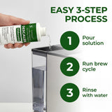 Viskeysta Descaling Solution for Mr. Coffee Machines, 2 Bottles (250ml/8.5 fl oz each)