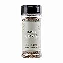 Olive & Vine Basil Leaves, Fresh Herbal Flavor, Seasoning for Pasta, Pesto, Salads, Rich Tradition, Authentic Taste, For Global Recipes (1.28 Ounce)