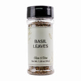 Olive & Vine Basil Leaves, Fresh Herbal Flavor, Seasoning for Pasta, Pesto, Salads, Rich Tradition, Authentic Taste, For Global Recipes (1.28 Ounce)