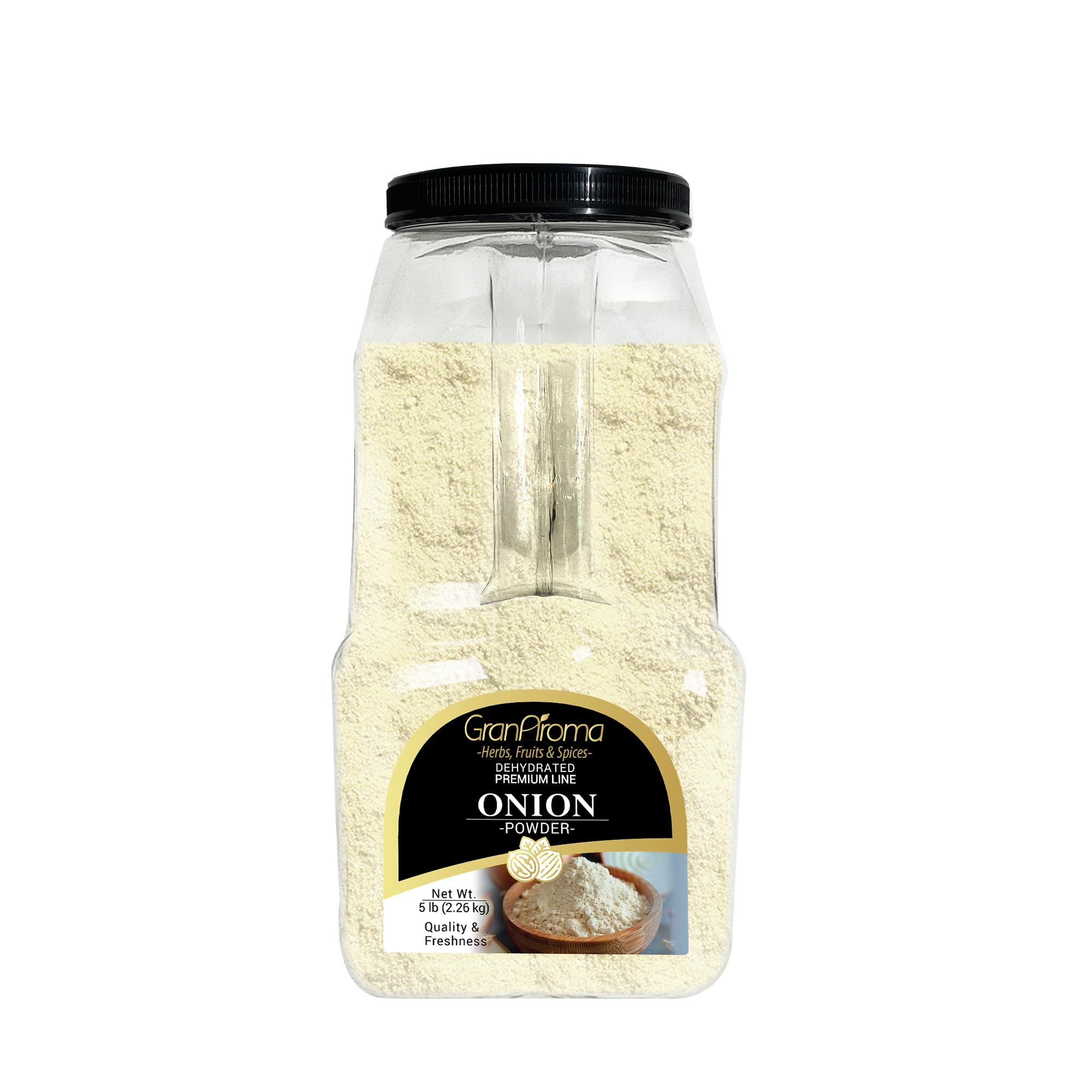 GranAroma Onion Powder, Versatile Seasoning, Soups & Pastas (80 Ounce)