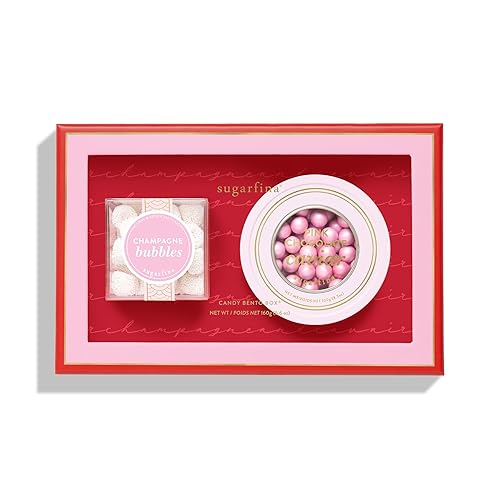 Sugarfina Champagne & Caviar 2 Piece Candy Bento Box