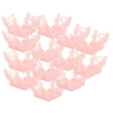 VANZACK 50pcs Chocolate Wrappers for Desserts Heart-shaped Design Elegant Candy Packaging for Weddings Showers and Parties