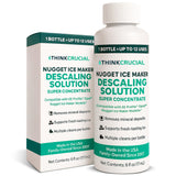 Think Crucial Up to 15 cleans SUPER Concentrate for GE Profile Opal® Ice Maker Descaler - 6 oz - Clean Mode Ready - Unscented, Hot-Water Mix
