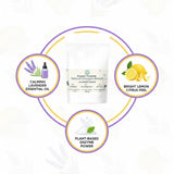 GLAT Group Enzyme-Powered Natural Oxygen Bleach (Powder) - Lavender Lemon | Chlorine-Free Stain Remover & Laundry Whitener | Safe for Colors, Septic