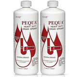 PEQUA INDUSTRIES P-10232 Pequa Heavy Duty Drain Opener, Non-Acid, Fast-Acting Formula, Industrial strength Drain Cleaner for Sinks, Tubs, Septic Tanks