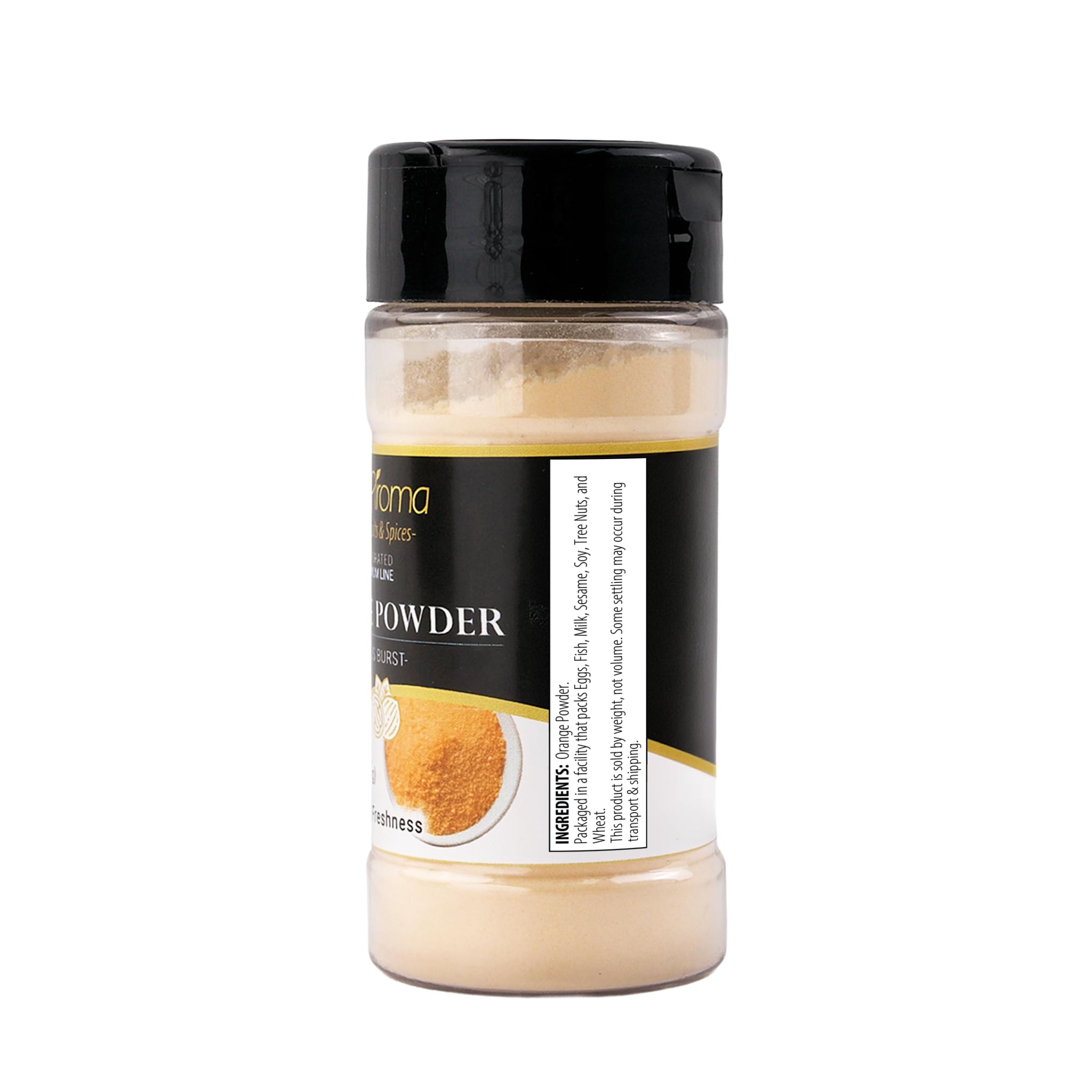 GranAroma Orange Powder, Zesty Citrus Flavor, Use in Desserts, Smoothies, and Marinades (2.8 Ounce)