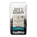 Jim’s Organic Coffee - French Roast Decaf: Whole Bean Dark Roast (11oz) -100% Arabica Coffee Beans - USDA Organic - Kosher - Swiss Water Process