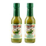 Marie Sharp’s Green Habanero Hot Pepper Sauce, 5 Oz Mild-Medium Heat| All-Natural Belizean Hot Sauce [Pack of 2]