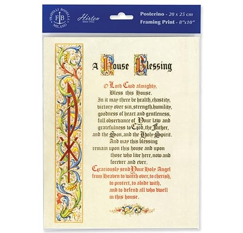 A House Blessing 8"x10" Italian Prints, 3-Count Value Pack