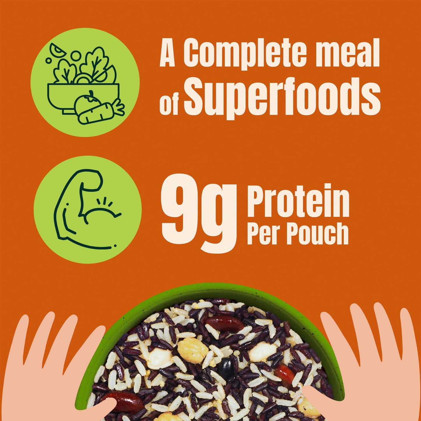 Jasberry, Rice Superfood 9 Grains Organic, 7.05 Ounce